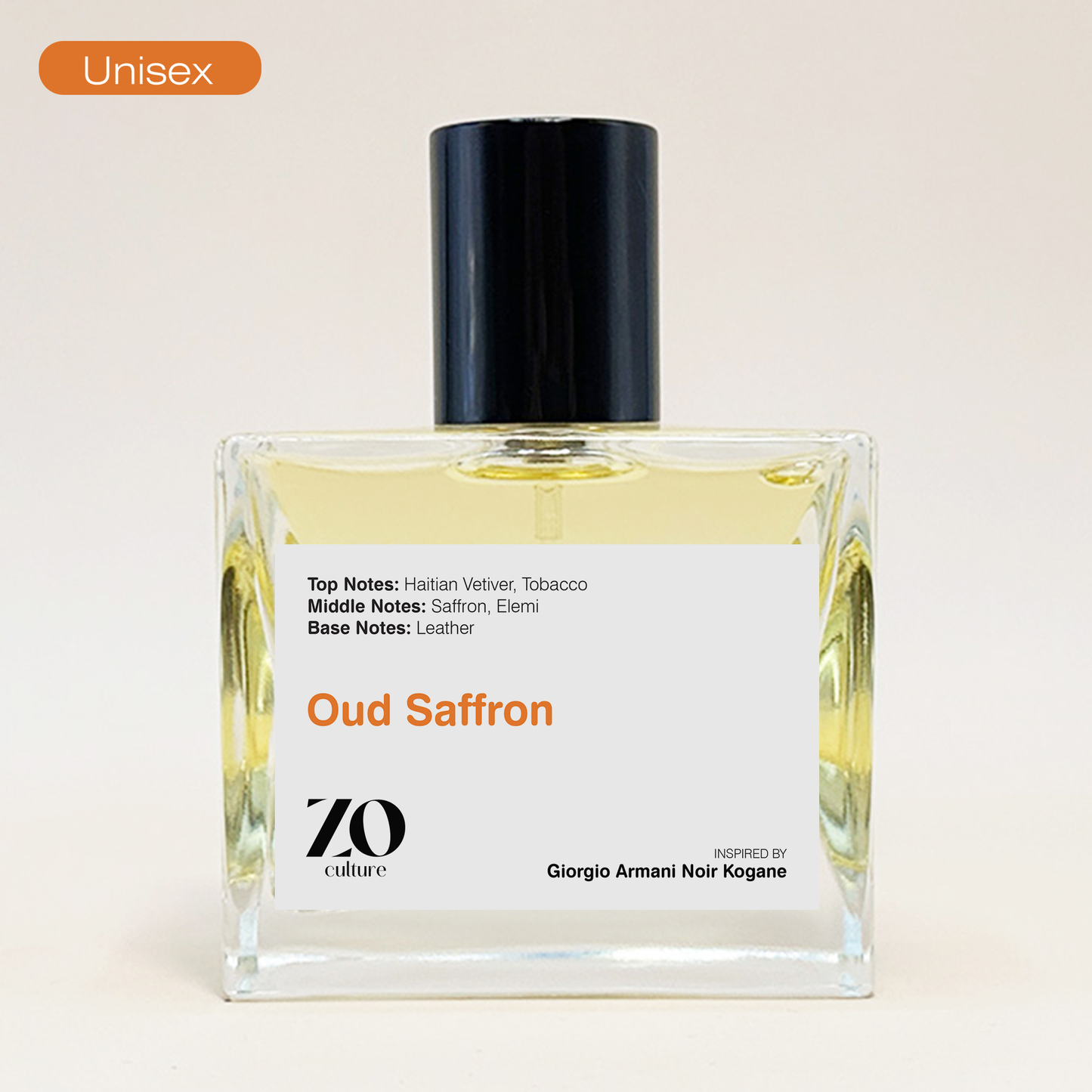 Oud Saffron - Inspired by Giorgio Armani Noir Kogane