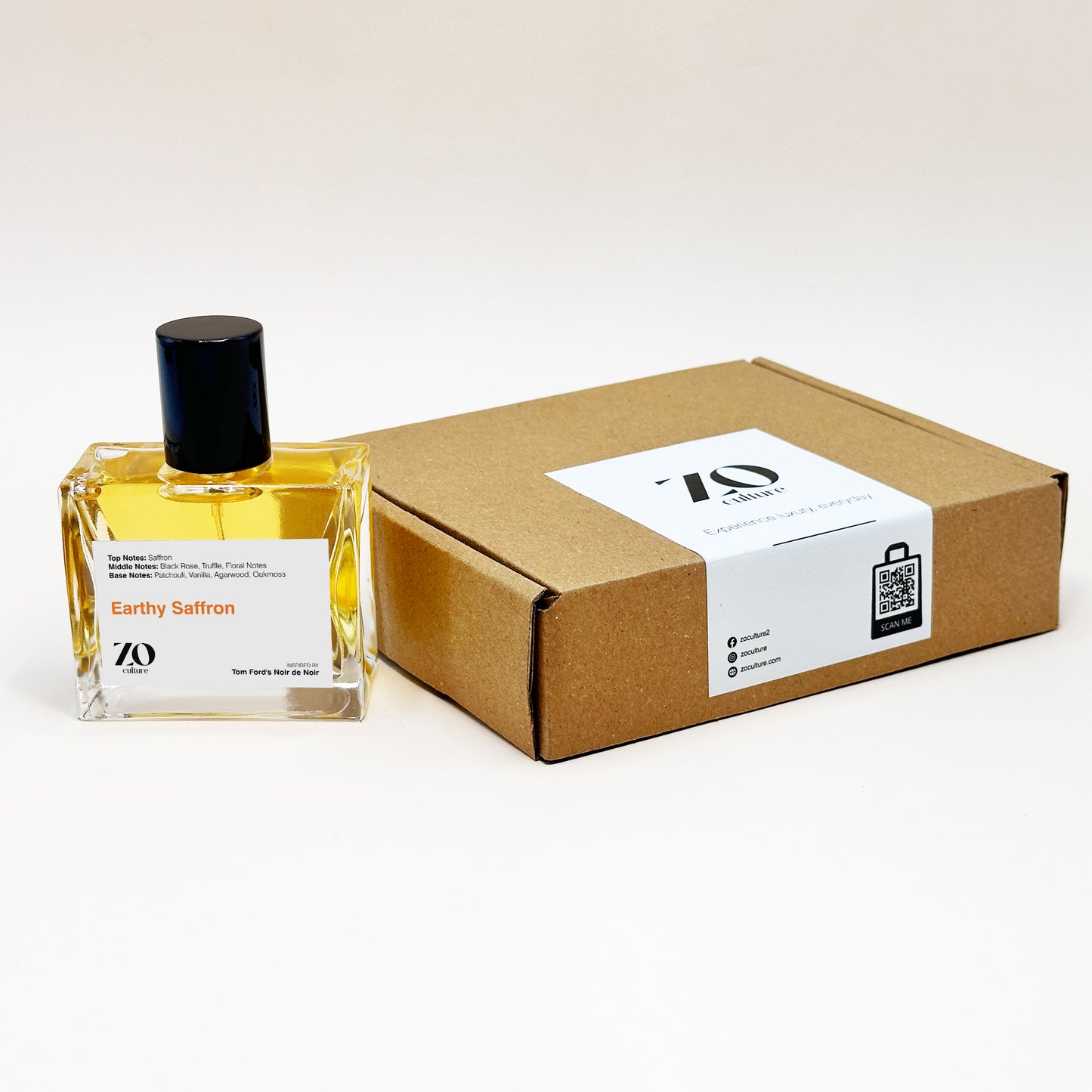 Unisex Earthy Saffron - Inspired by Noir de Noir ZoCulture