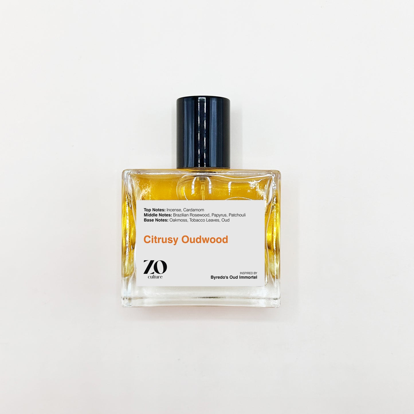 Unisex Citrusy Oudwood - Inspired by Byredo's Oud Immortel ZoCulture