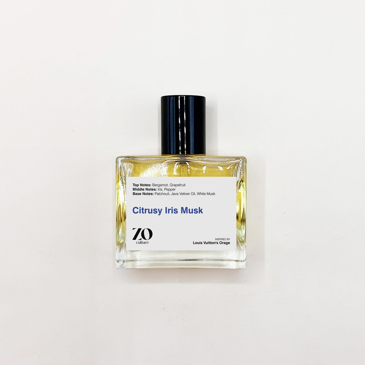 Men Perfume Citrusy Iris Musk - Inspired by LV's Orage ZoCulture