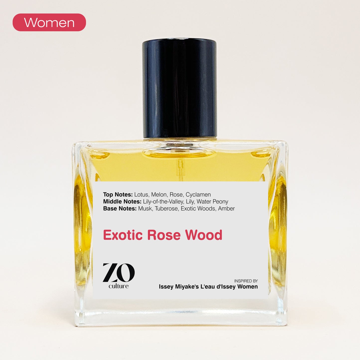 Women Perfume Exotic Rose Wood - Inspired by L'eau d'Issey for Women ZoCulture