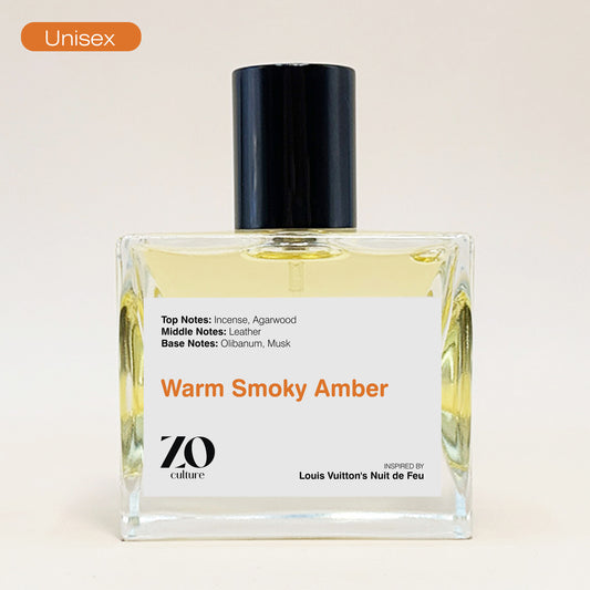 Unisex Warm Smoky Amber - Inspired by LV's Nuit de Feu ZoCulture