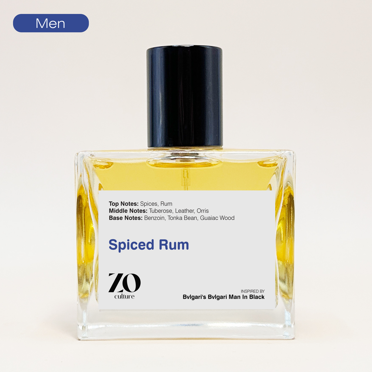 Spiced Rum - Inspired by Bvlgari's Bvlgari Man In Black - ZoCulture