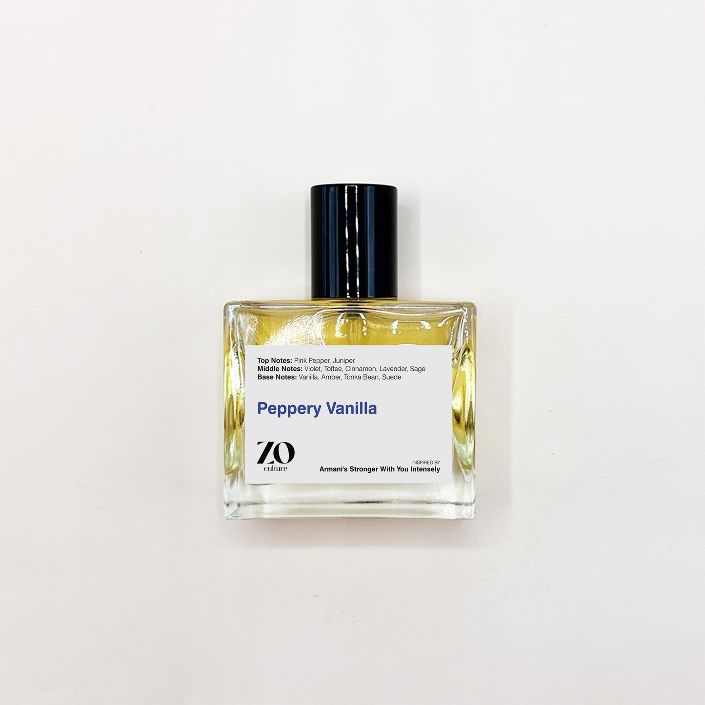 Peppery Vanilla - Inspired by Armani's Stronger With You Intensely - ZoCulture