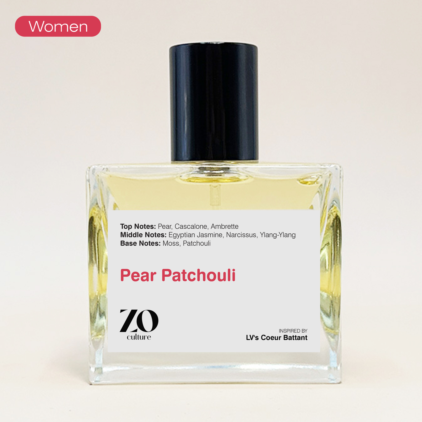 Pear Patchouli - Inspired by LV's Coeur Battant - ZoCulture