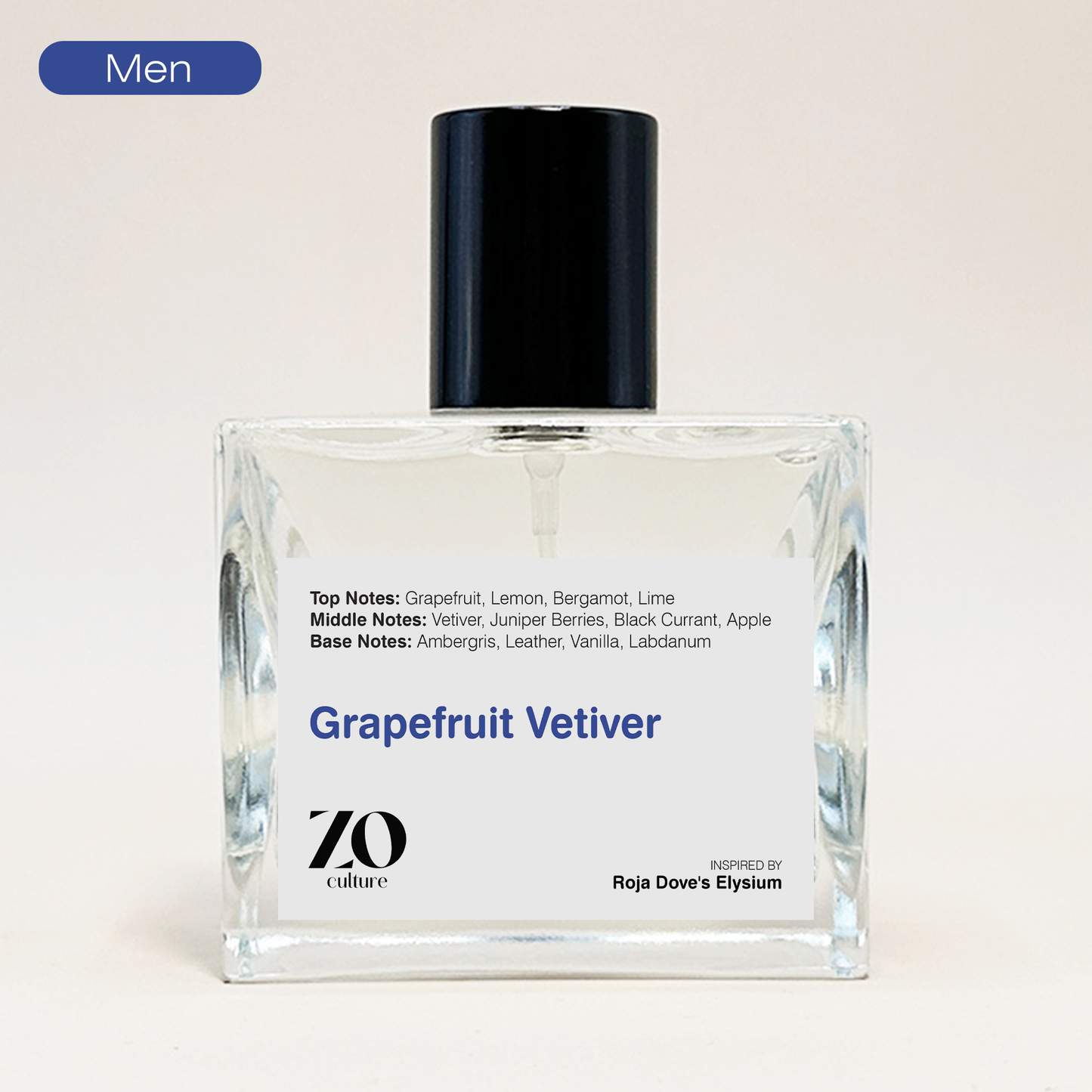 Grapefruit Vetiver - Inspired by Roja Dove's Elysium - ZoCulture