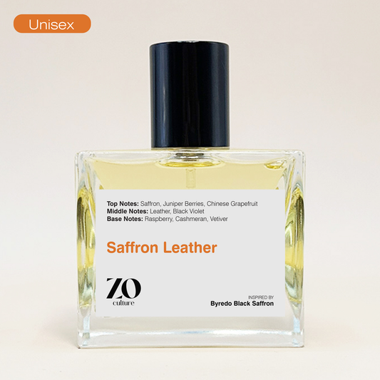 Saffron Leather - Inspired by Byredo Black Saffron