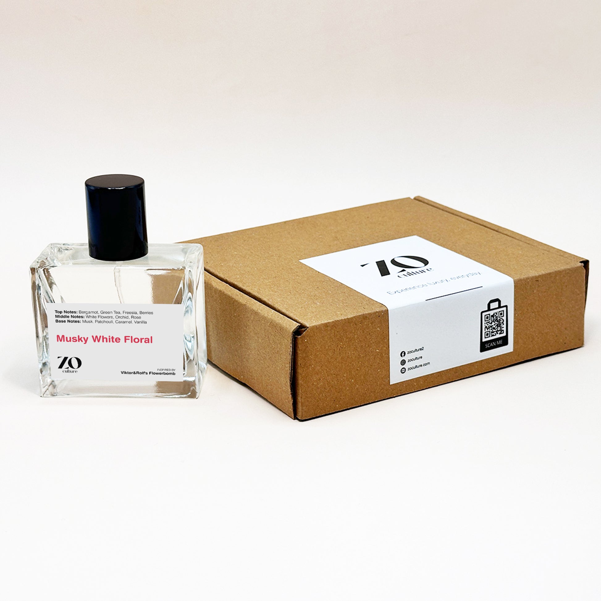 Musky White Floral - Inspired by Flowerbomb - ZoCulture