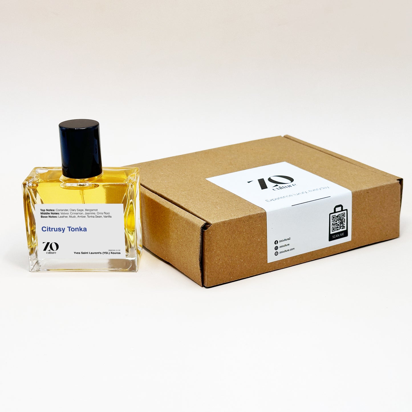 Men Perfume Citrusy Tonka - Inspired by YSL Kouros ZoCulture