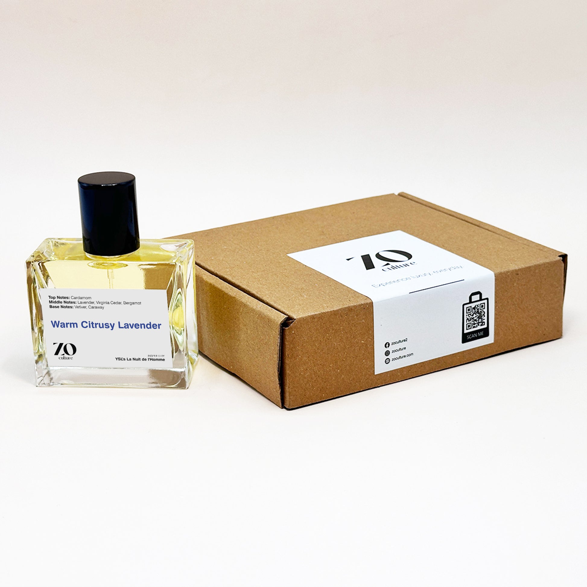 Men Perfume Warm Citrusy Lavender - Inspired by YSL La Nuit de l'Homme ZoCulture