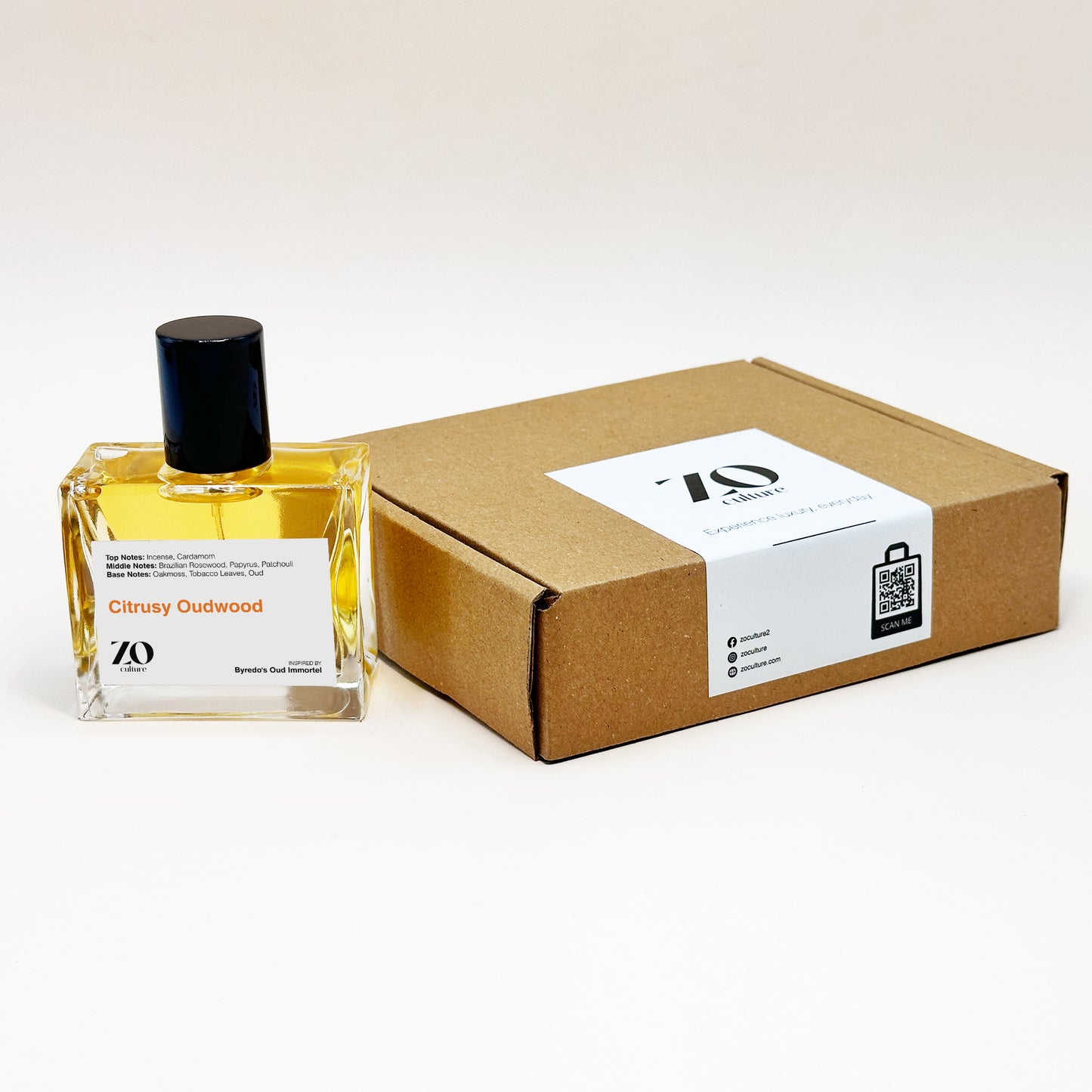 Unisex Citrusy Oudwood - Inspired by Byredo's Oud Immortel ZoCulture