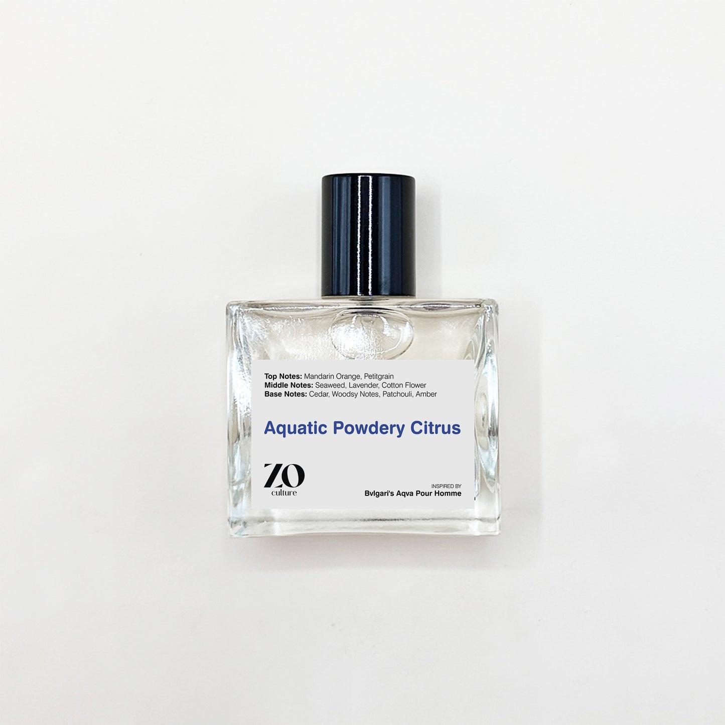 Aquatic Powdery Citrus - Inspired by Aqva Pour Homme - ZoCulture