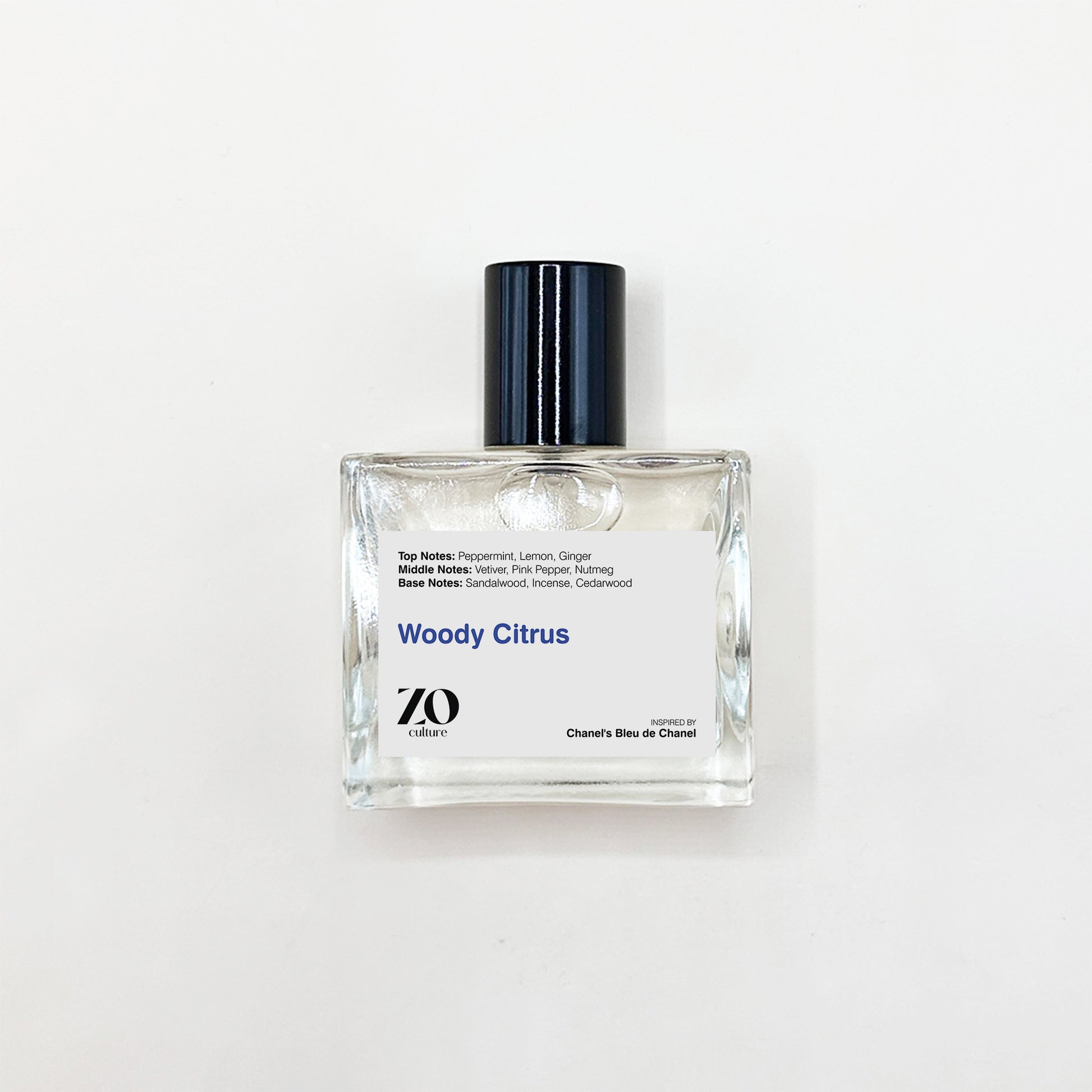 Woody Citrus - Inspired by Bleu de Chanel - ZoCulture
