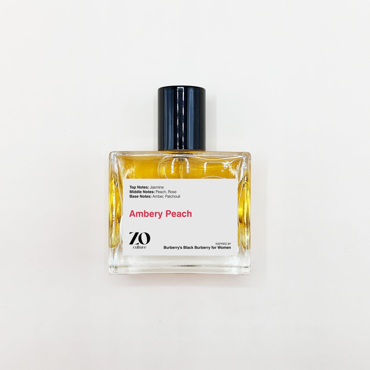 Women Perfume Ambery Peach - Inspired by Black Burberry for Women ZoCulture