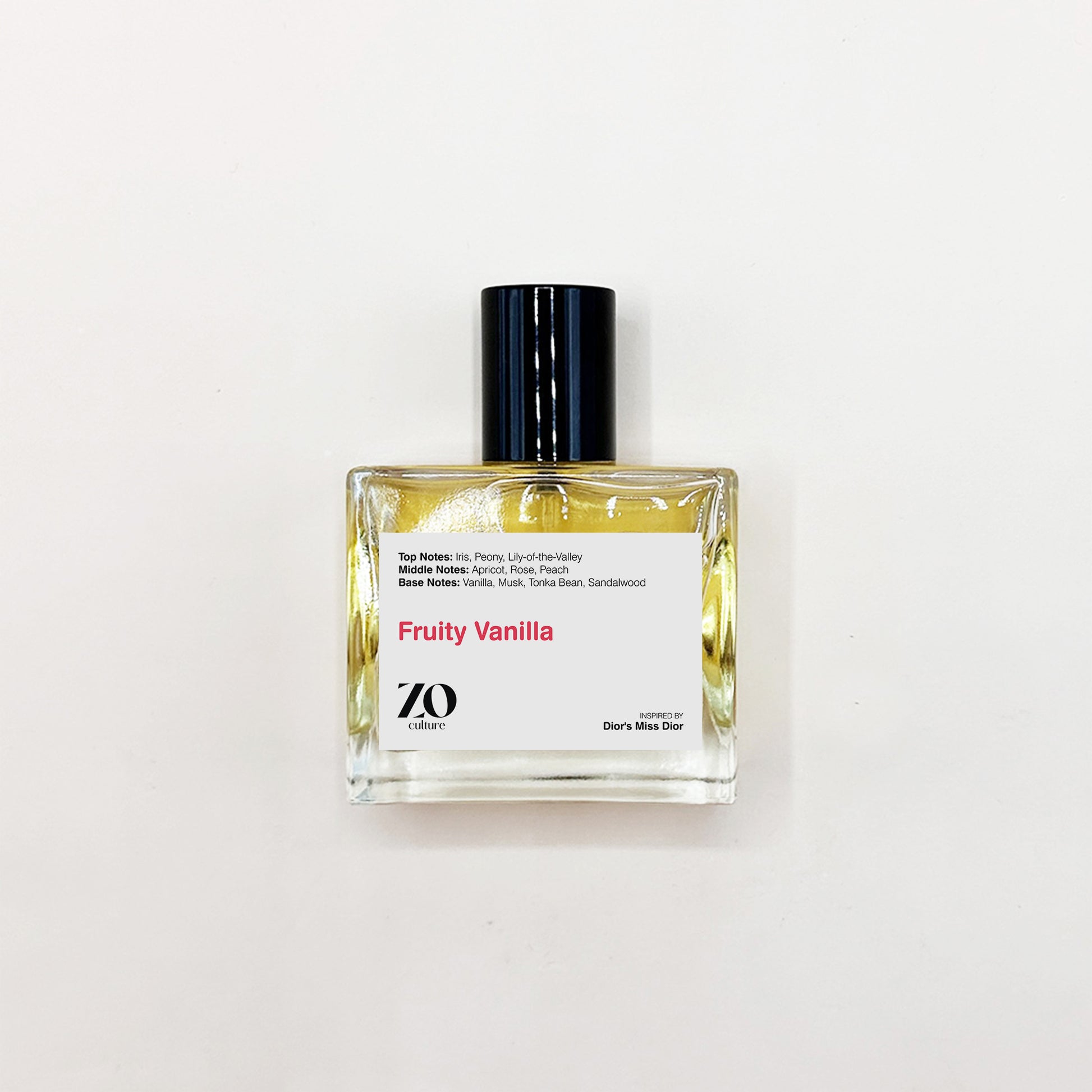 Women Perfume Fruity Vanilla - Inspired by Miss Dior ZoCulture