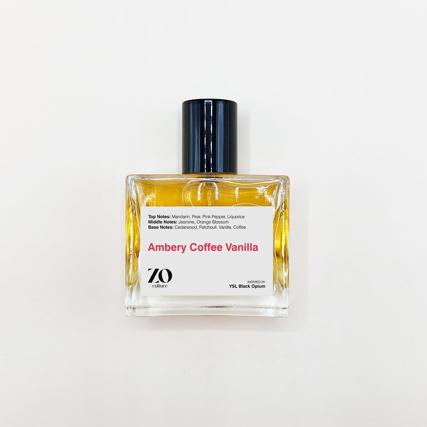 Ambery Coffee Vanilla - Inspired by YSL Black Opium - ZoCulture