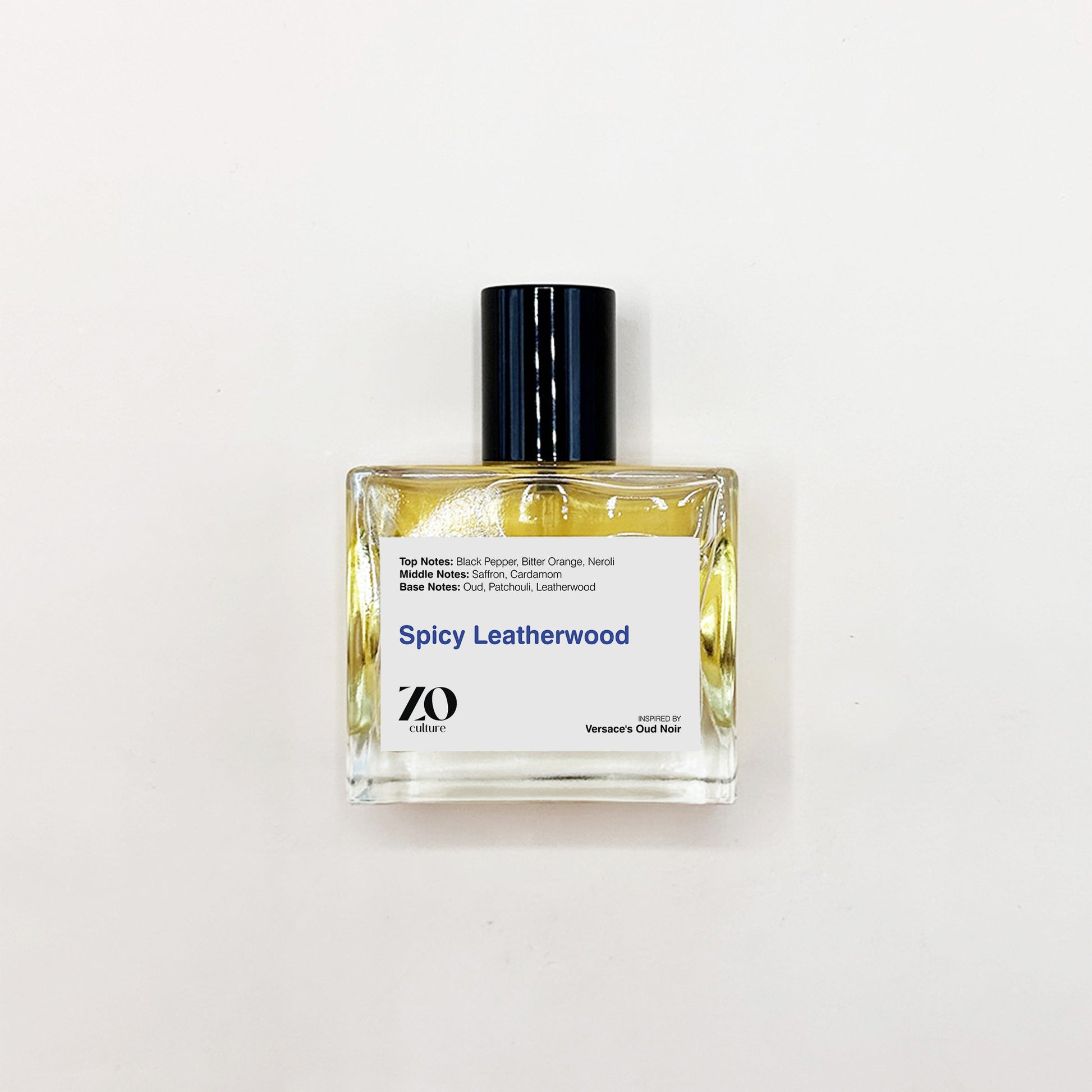 Men Perfume Spicy Leatherwood - Inspired by Versace's Oud Noir ZoCulture