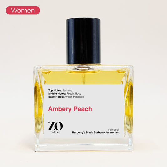 Women Perfume Ambery Peach - Inspired by Black Burberry for Women ZoCulture