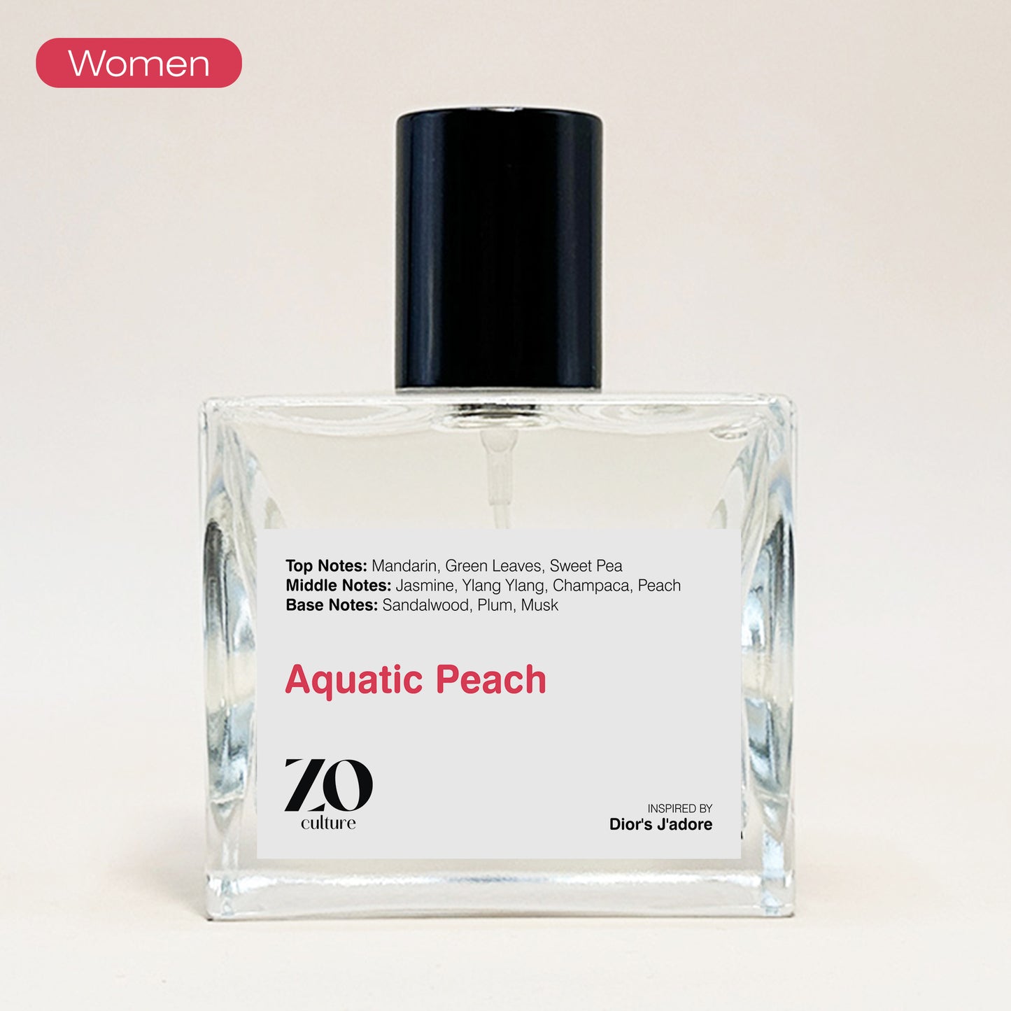 Women Perfume Aquatic Peach - Inspired by J'adore ZoCulture