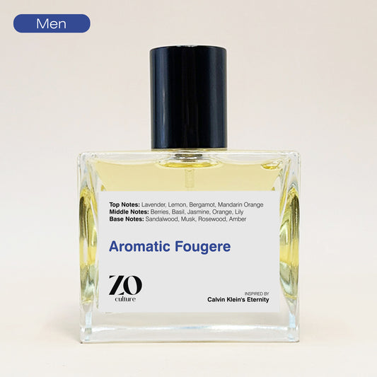 Men Perfume Aromatic Fougere - Inspired by CK Eternity ZoCulture