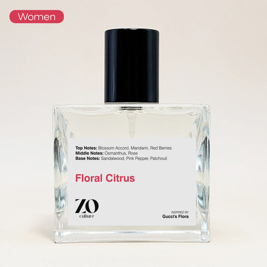 Women Perfume Floral Citrus - Inspired by Flora ZoCulture