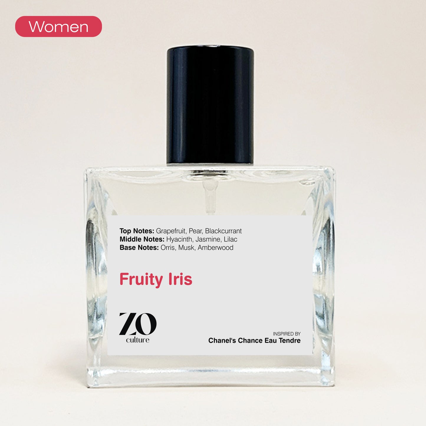 Women Perfume Fruity Iris - Inspired by Chance Eau Tendre ZoCulture
