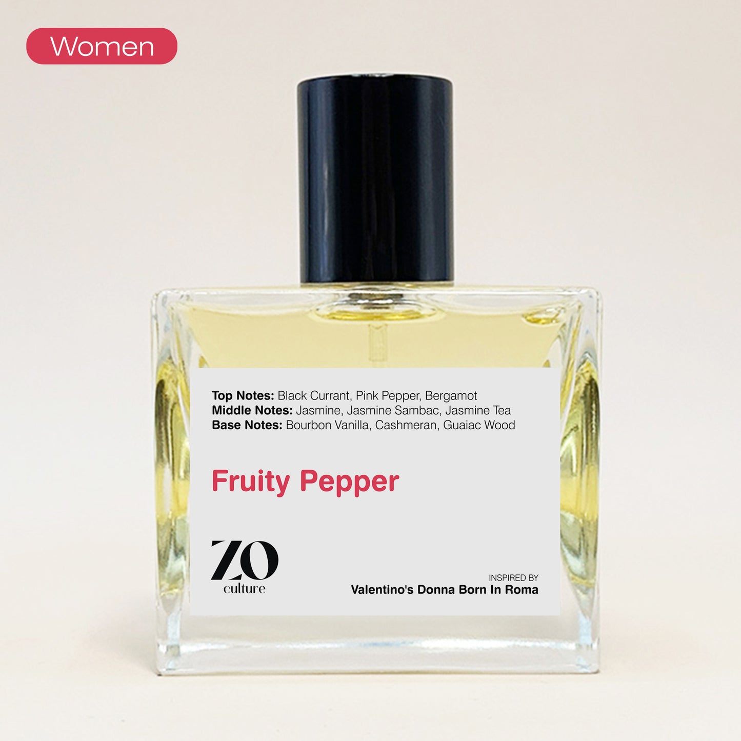 Women Perfume Fruity Pepper - Inspired by Valentino Donna Born In Roma ZoCulture