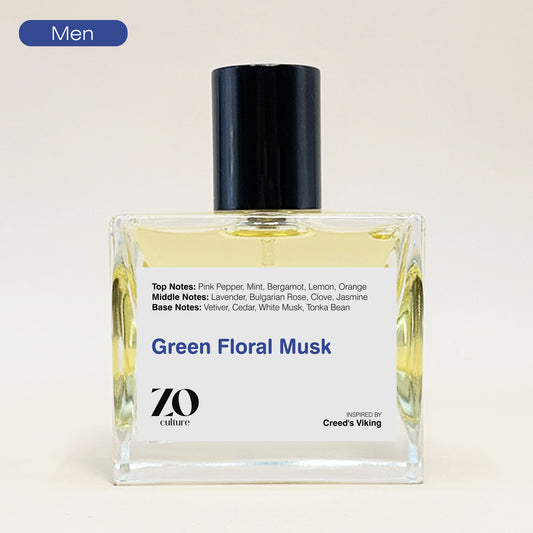 Men Perfume Green Floral Musk - Inspired by Viking ZoCulture