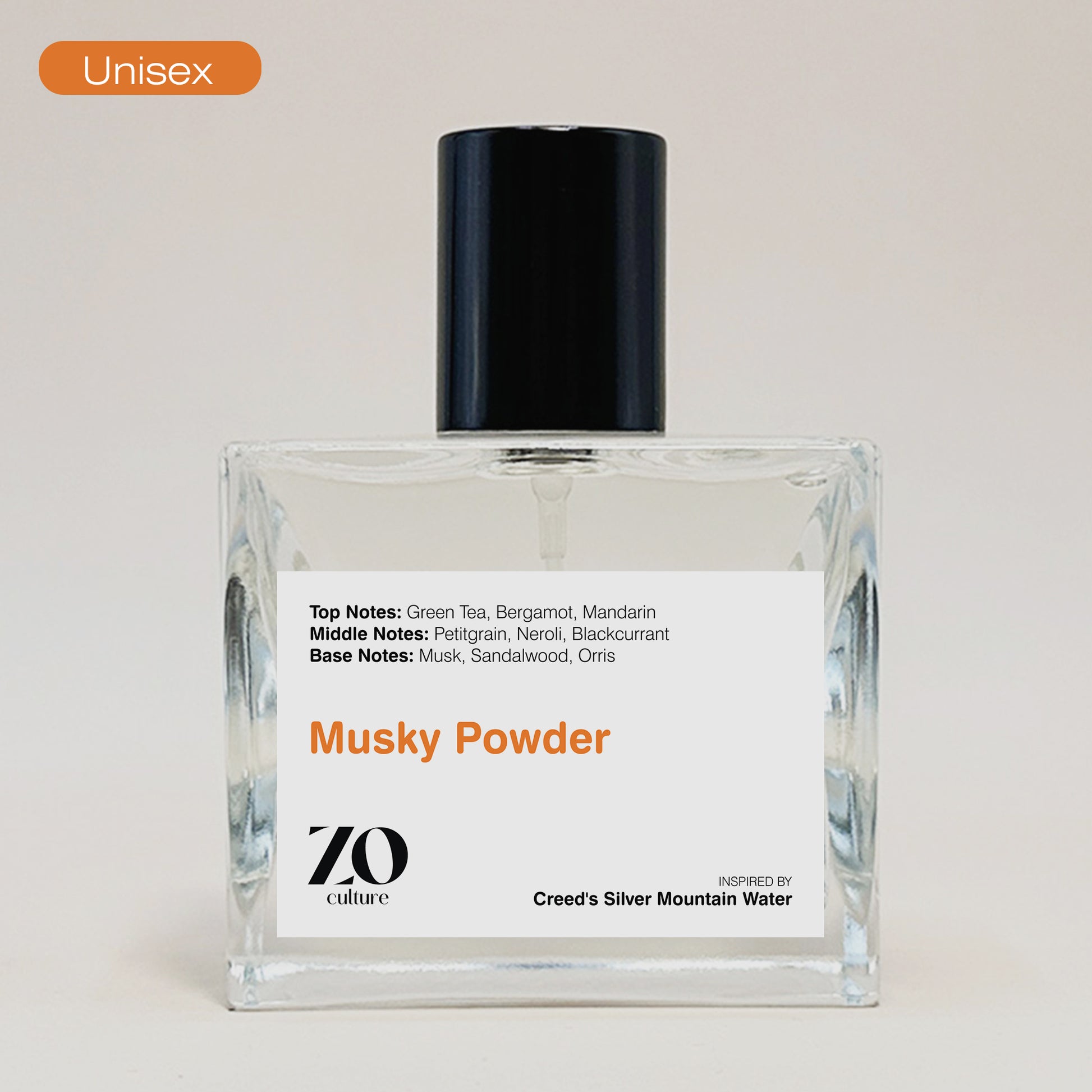 Unisex Musky Powder - Inspired by Silver Mountain Water ZoCulture