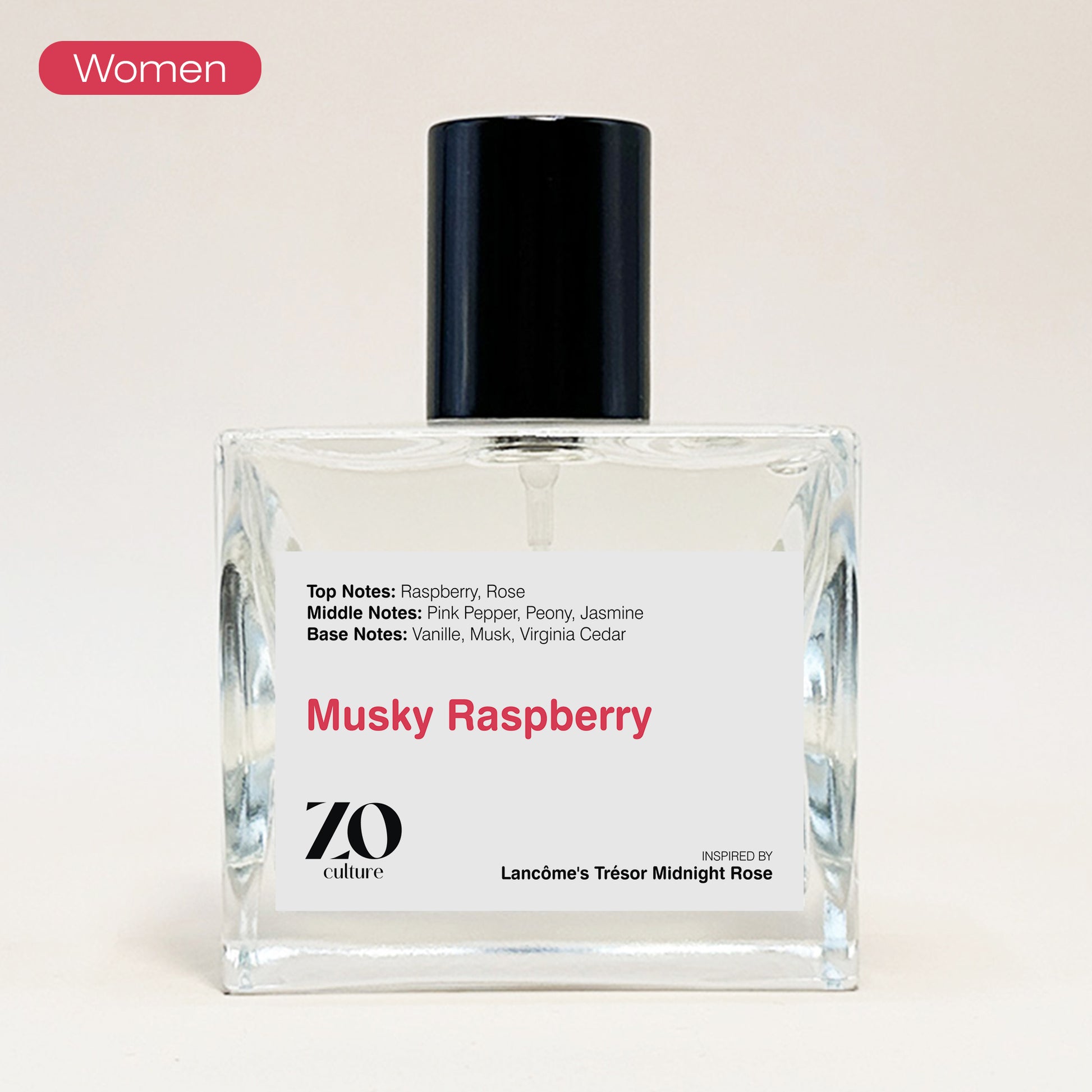 Women Perfume Musky Raspberry - Inspired by Trésor Midnight Rose ZoCulture