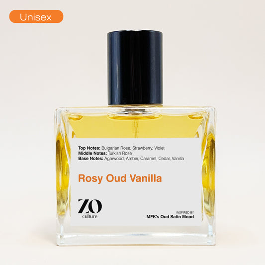 Unisex Rosy Oud Vanilla - Inspired by Oud Satin Mood ZoCulture