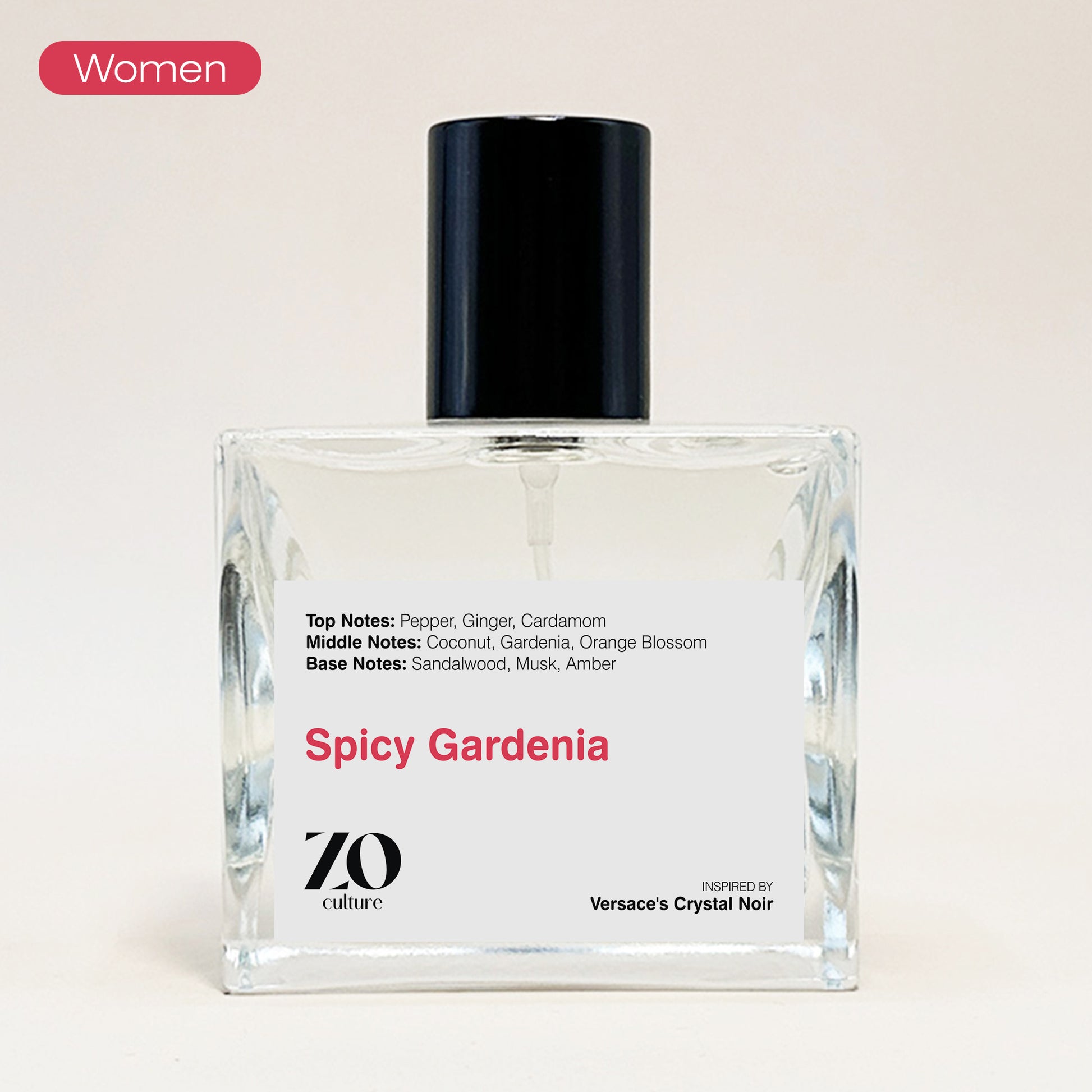 Women Perfume Spicy Gardenia - Inspired by Crystal Noir ZoCulture