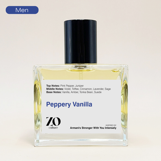 Peppery Vanilla - Inspired by Armani's Stronger With You Intensely - ZoCulture